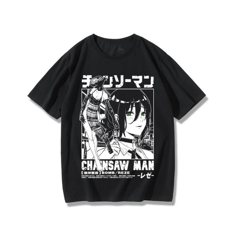 Vintage Graphic T Shirt Harajuku Y2k Tops Japanese Anime  Rise T-shirt Women Clothing