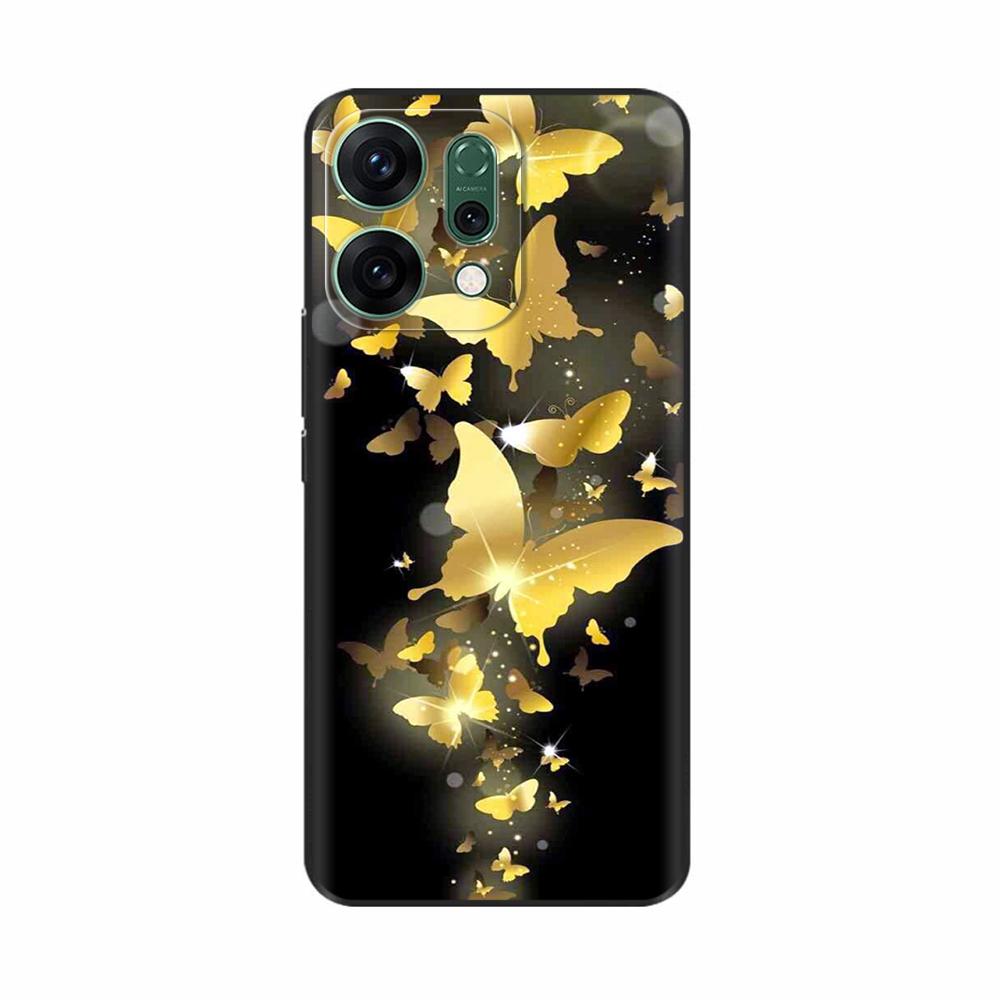 Phone Case For OPPO Reno 14 5G Case Soft TPU Painted Back Cover For OPPO Reno 14F 5G Silicone Phone Cases for Reno14 Pro Fundas