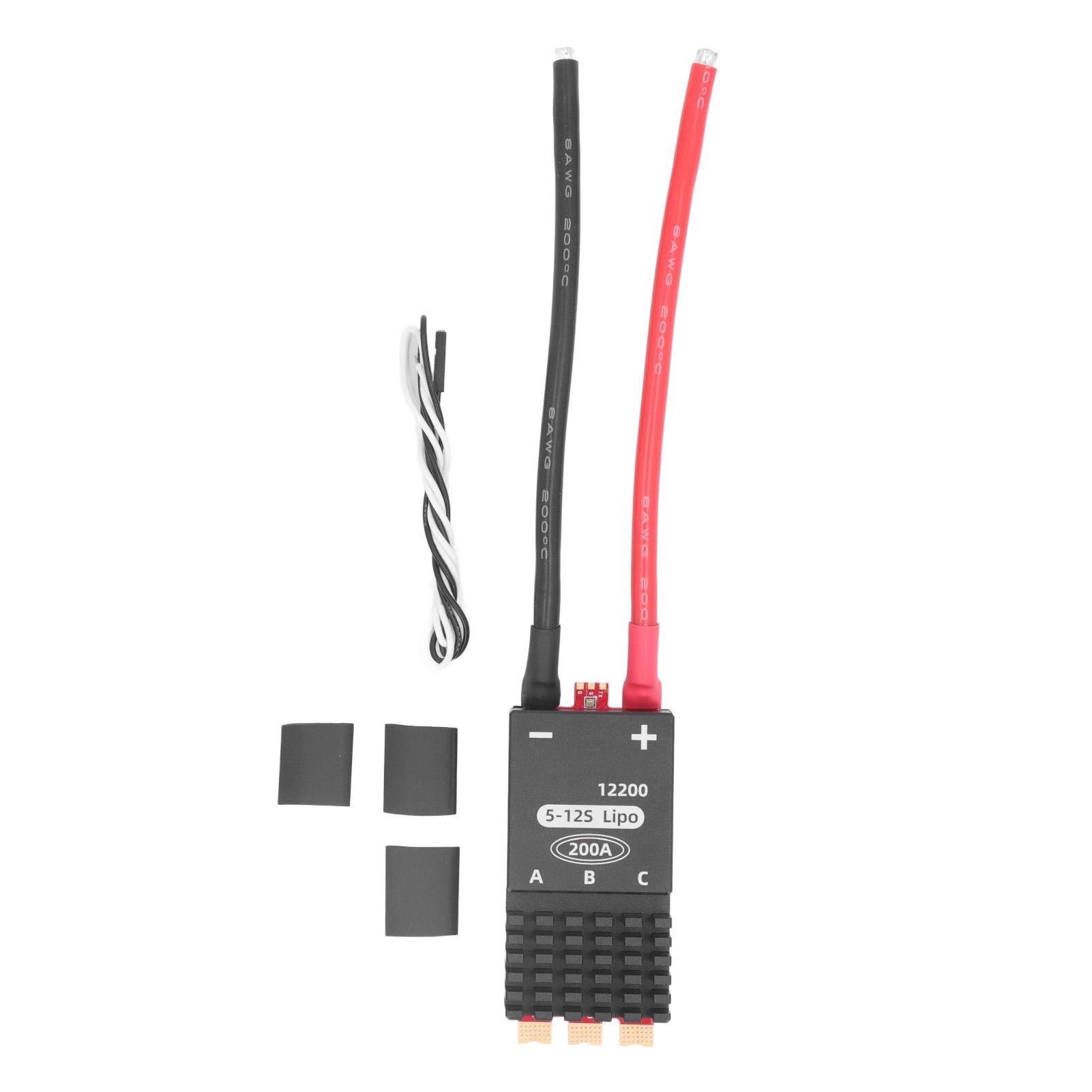 

Електронний контролер швидкості вертольота 5‑12S 128KHz ШІМ безщітковий двигун Електричний контролер швидкості постійного струму