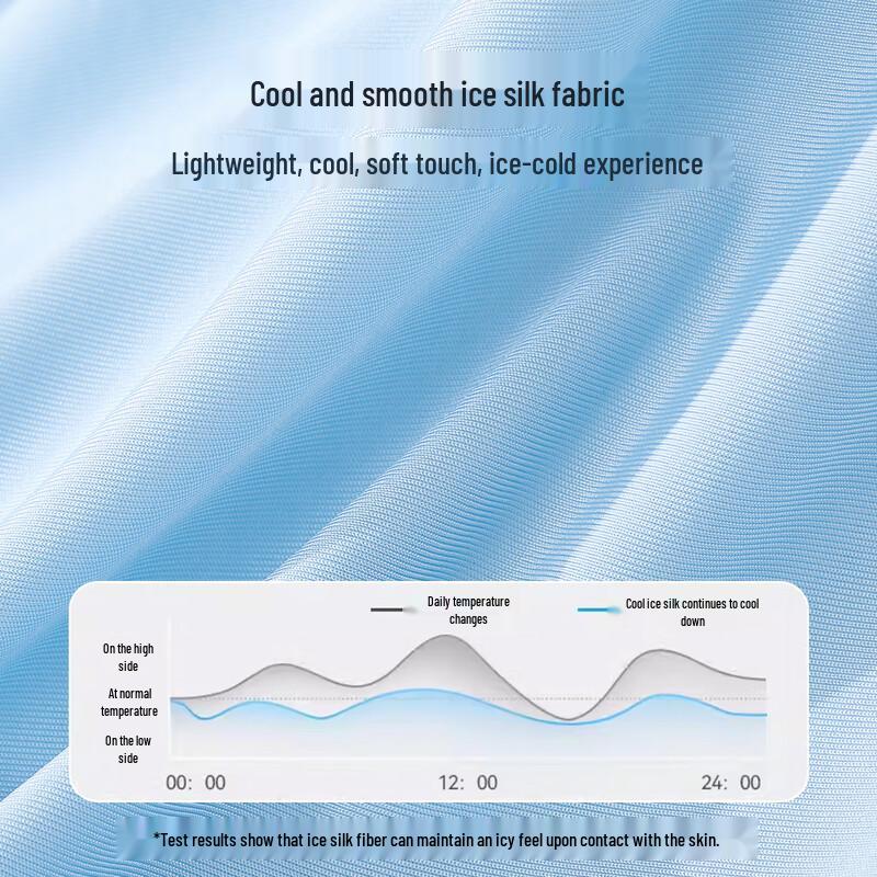 Hengyuanxiang Men's 7A Grade Ice Silk Antibacterial Boxer Briefs