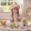 22-inch All-Plastic Reborn Russian-Speaking Baby Doll - Children's Companion Toy