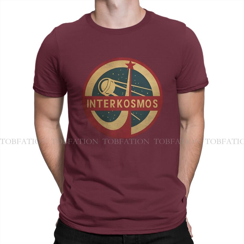 Cccp Ussr Russian Soviet Union Space Program Sputnik Satellite Tshirt Unisex Tops Vintage Summer Short Sleeve 100 Cotton T Shirt