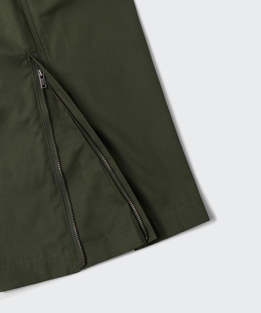 MUSINSA STANDARD Cotton Wide Side Zipper Cargo Pants [Khaki]