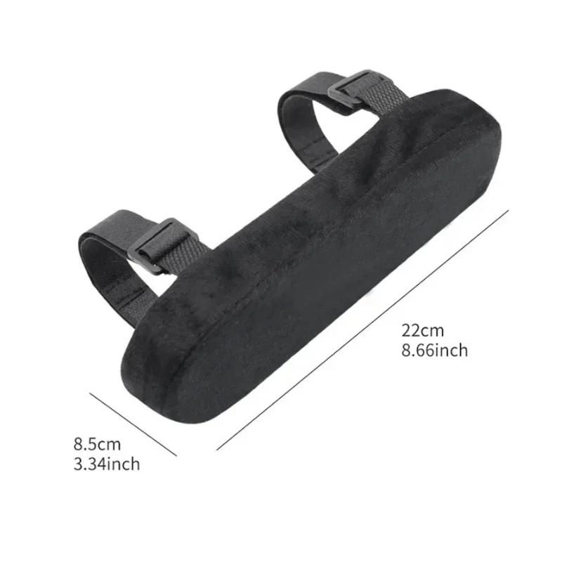 1/2 Bucăți Pernițe pentru Cotiere pentru Scaun de Birou Suport pentru Cotieră Auto Pernă din Spumă cu Memorie Pernițe pentru Ameliorarea Presiunii pe Brațe Husa pentru Cotieră Pernă