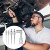 AT21-Grease Injector Needle Tip 90 Degree, 5Pcs Grease Needle Kit Grease Coupler Fitting Nozzle