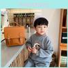 Stylish Retro Pu Baby Backpack For Kids With Custom Logo Durable Lightweight Design