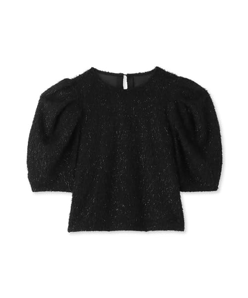 Lily Brown Sequin Cut Top LWCT241138 Black Women's