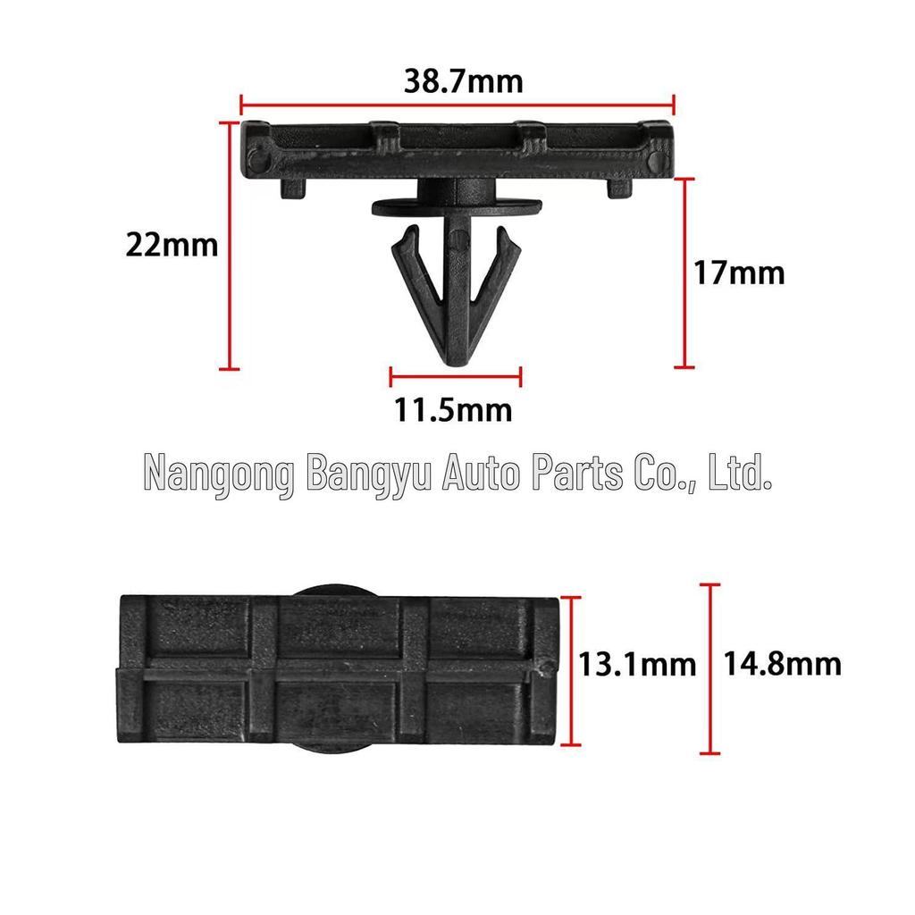 Chrysler Ford Car Body & Bumper Clip Set (190 PCS)