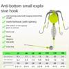 Carbon Steel Line Group Feeder Sinker Four Hook Fishing Spring Bait Cage Fishing Bait Cage  Sea
