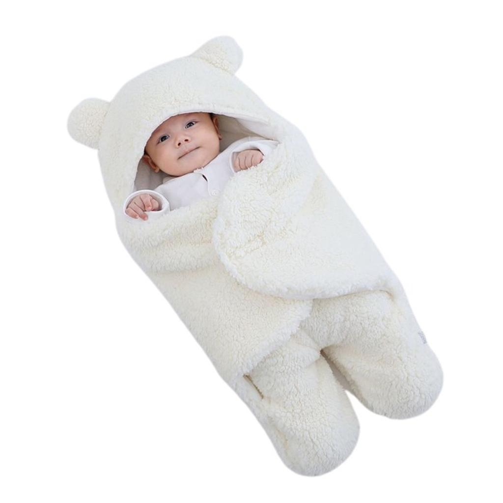 Cross,Border New Winter Kids' Legged Fleece Sleeping Bag , ,Kick Warm Baby Stroller Swaddle