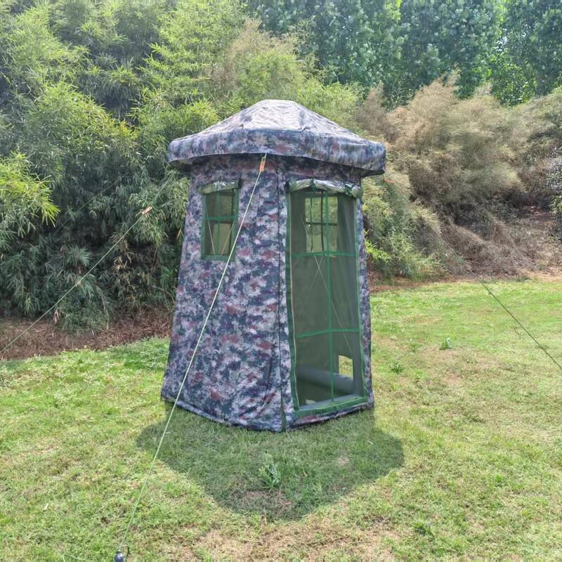 Inflatable Camouflage Field Sentry & Decontamination Tent