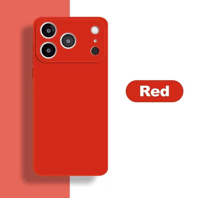 For iPhone 17 Pro Max Case iPhone 17 Pro Max Cover Soft Liquid Silicone Bumper Protective Phone Cases For iPhone 17 Air