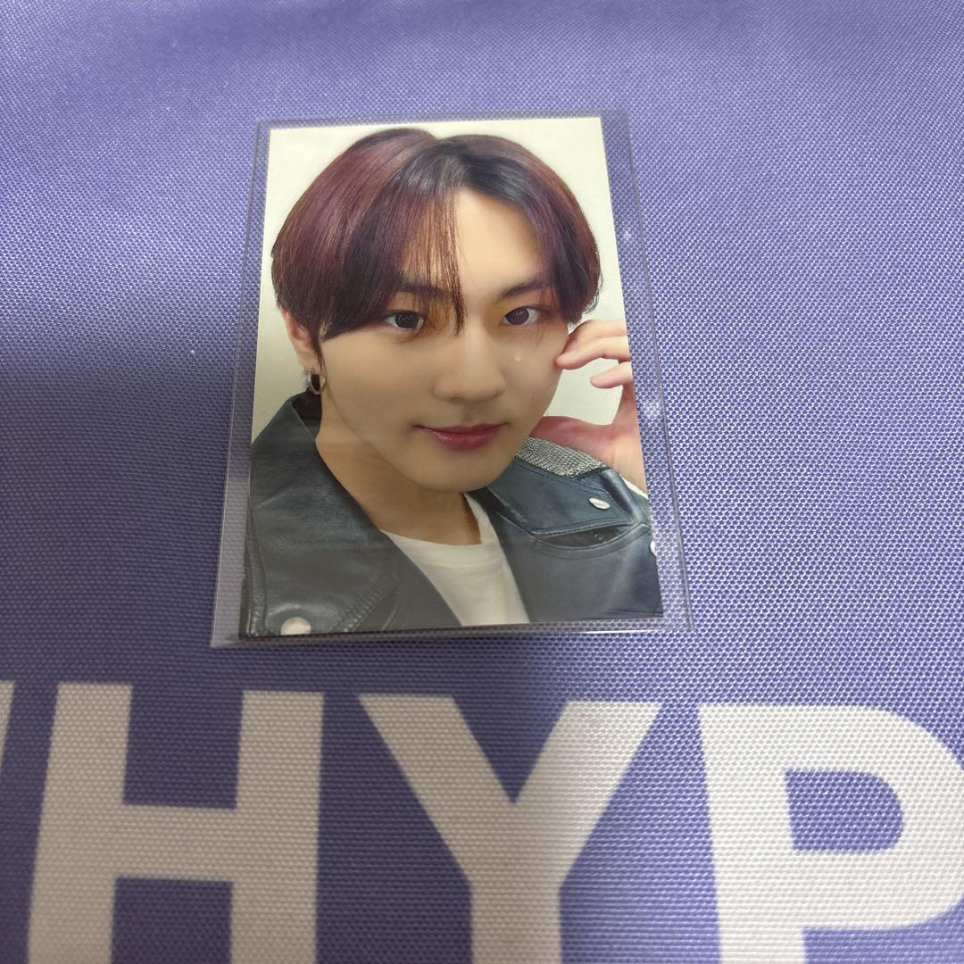 

[USED] Enhypen Jungwon trading card commemorating his Japan visit, Lucky Drop, Orange