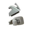 2pcs Car Sun Visor Clip Gray Auto Sun Visor Support Clip Retainer Bracket Hook for GM Chevrolet Opel 95994975 Cruze Sonic Spark