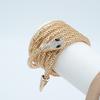 Wind-Encrusted Diamond Trendy Cool Snake Necklace High-End Sense Personalized Long Collar High-End Sense Men'S And Women'S Fashion Accessories