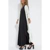 Moda Primavera Estate Cardigan Monocolore Manica Lunga Donna Lento Casual Stile Lungo Spacco Cappotto Signora Elegante