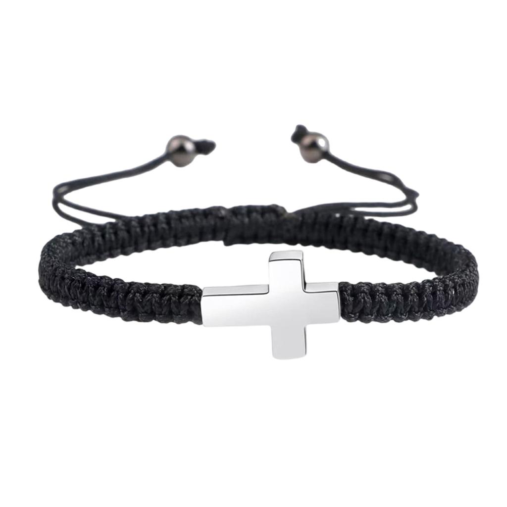 Bekvämt Kärleksfullt Minnesarmband med Kors Justerbar Handledsrem för Hela Dagen Minnesaccessoar för Husdjur