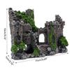 Castello per Acquario Decorazioni in Resina Decorazioni per Acquario Rifugio Castello per Pesci Nascondigli per Pesci Casa per Acqua Dolce Acqua Salata