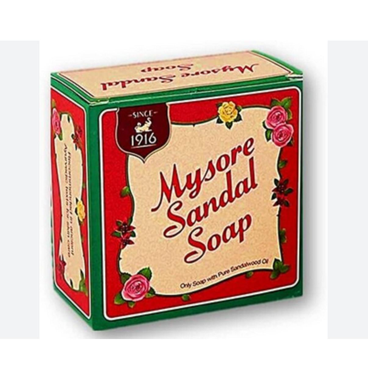 

@ MYSORE Only Soap With Pure Sandalwood Oil 150g Zr-2566-60%Off