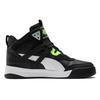 PUMA Unisex Black Backcourt Mid Cyber week Mid Top Sneakers 381129-02