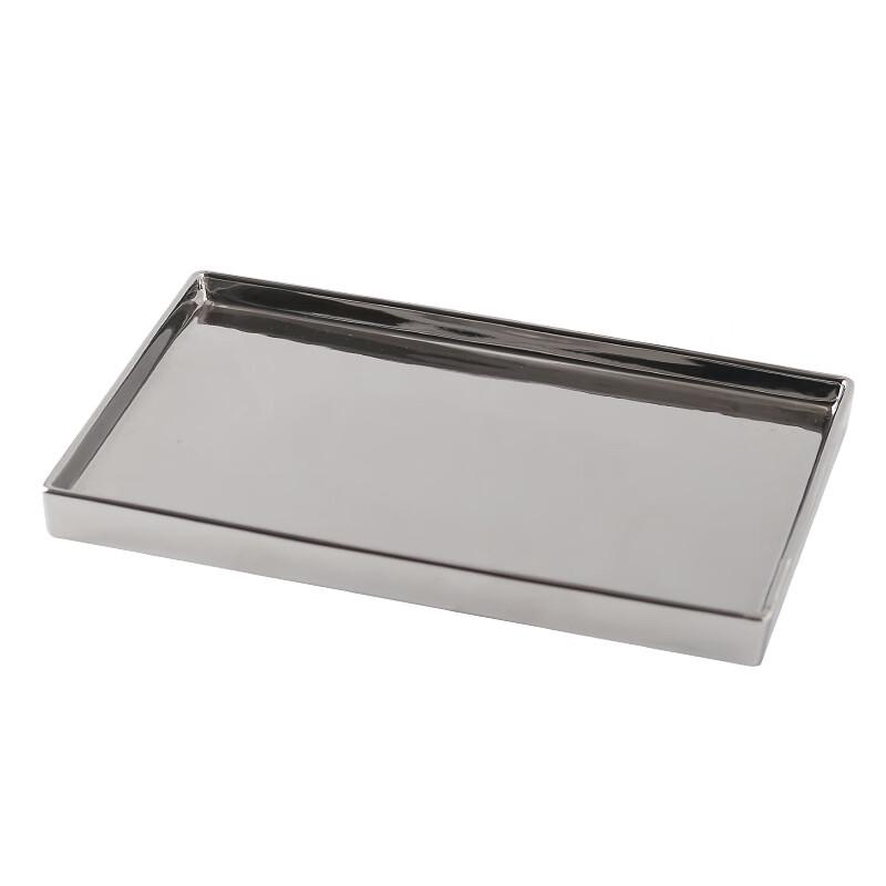 Ru Han Silver Rectangular Storage Tray