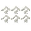 12 Pcs Headlight Retaining Clips E9DZ 13N129A Head Lamp Housing Component Pivot Retaining Clip for Bronco 1992 to 1996