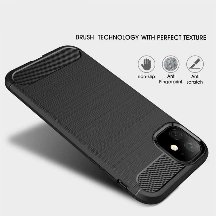 Case - BOOLING - for Samsung S20 FE - Black - Shockproof Scratchproof - 2 Tempered Glasses