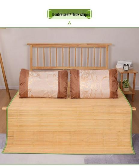 Summer Bamboo Cooling Mat with Free Shipping - Available in Multiple Sizes for Home, Dormitory, and Bunk Beds