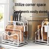 Multi-functional Kitchen Knife & Chopping Board Organizer