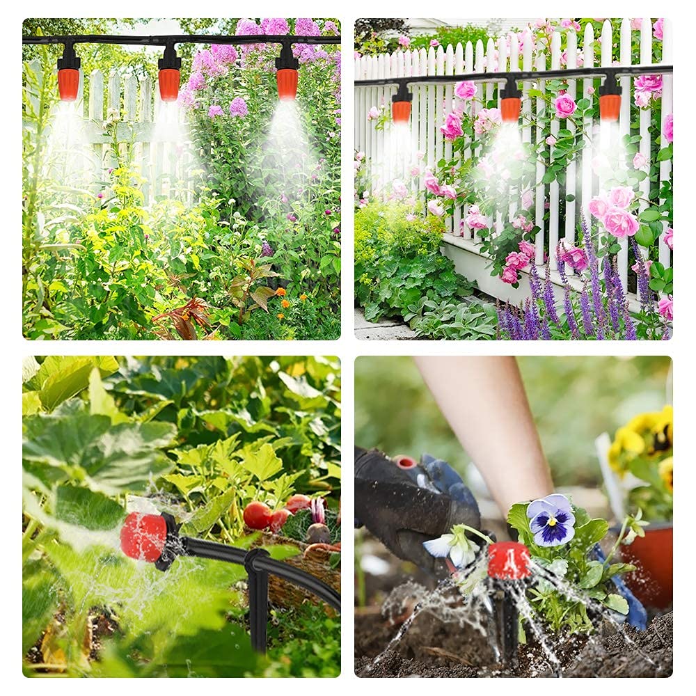 Menetop Automatic Watering Set, Spray Nozzle, Irrigation System, Drip Nozzle, Spray Nozzle, Drip Watering, Water Supply System, Watering Equipment, Wa