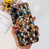 For Tecno Pop 7 BF6  Pop 7 Pro 7PRO BF7 BF7h Case Soft TPU Matte Silicone Bumper Coque Fundas Marble Space Man Dragon Etui Pop7
