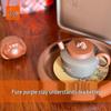 Handmade Zisha Teapot with Tea Pet by Master Ma Xiaojun