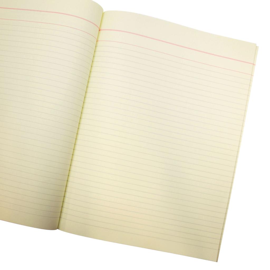 Tsubame Note A4 Notebook, Ruled 7mm X 34 Lines, 50 Sheets, Cream Paper, Gray Cover, A5004