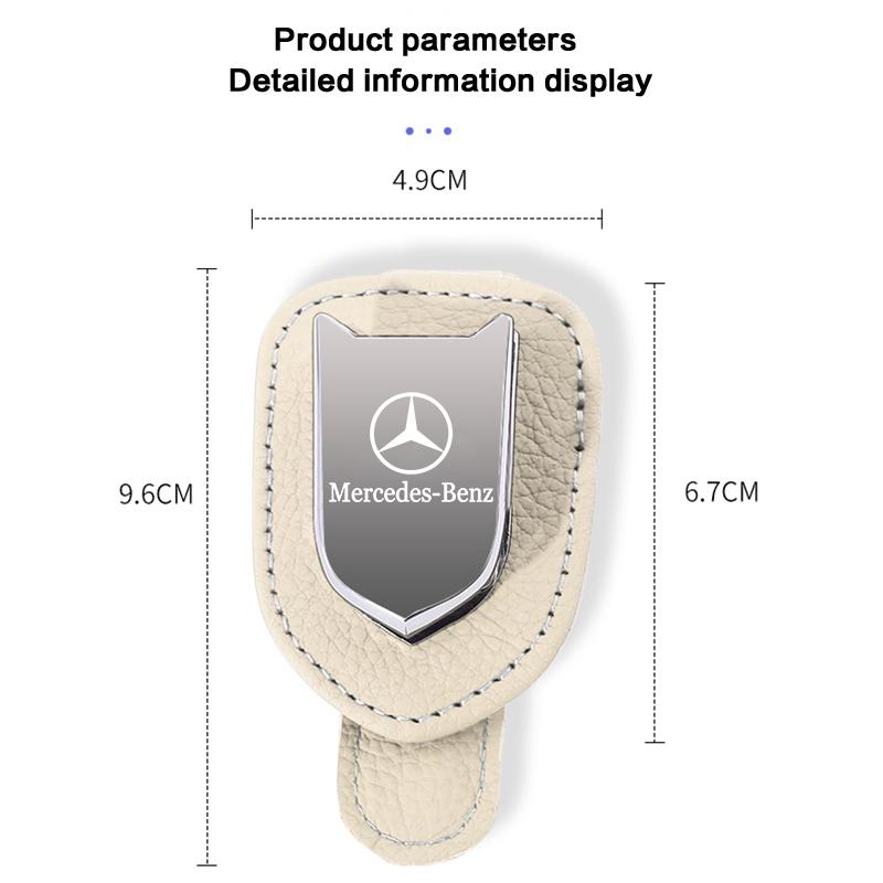 GLC GLB Car Sun Visor Glasses Holder Sunglasses Clip Accessories For Mercedes Benz AMG W206 W204 W205 W212 W213 W221 W222 W223