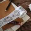 15/30 / 40mm * 7m Vintage Gothic Age Washi Tape DIY Decorative Scrapbooking Sticker Planner Masking