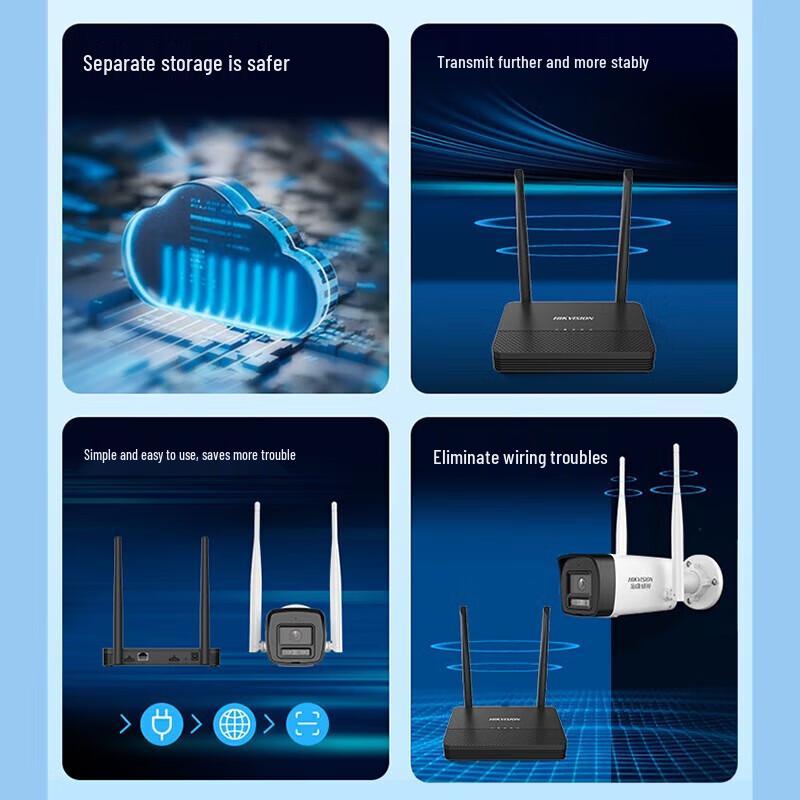 Hikvision 8-Channel Wireless Surveillance NVR