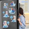 6Pcs Snow Princess Series Diamond Art Fridge Magnet Diamond Painting Refrigerator Magnet Diamond Painting Fridge Magnet for Adults Beginners