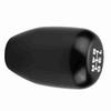 Car 5 Speed Manual Gear Shift Knob Shifter Lever Stick with 3 Adapters 8 10 12mm (Black)