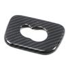 For Volvo XC60 2018 2019 2024 Car Interior Roof Hook Frame Cover Trim Strip Carbon Fiber Color ABS Interior Moulding Sticker