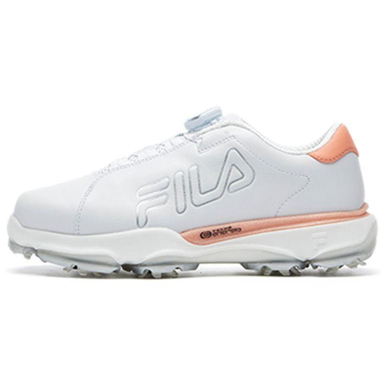 FILA Heritage-FHT Comfortable Low-Top Golf Shoes Women sneaker White Orange A12W132408FWP
