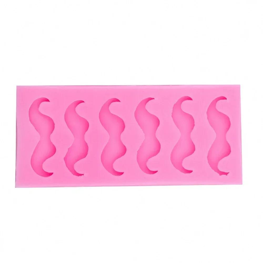 

DIY силиконовая форма для торта для мужчин и женщин, вечернее платье, усы, помадка, инструменты для украшения торта, шоколадная форма, кухонные формы для выпечки