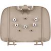 Tan Overhead Console Sunglass Holder for Ford F-250 F-350 F-450 F-550 Super Duty 2002 2003 2004