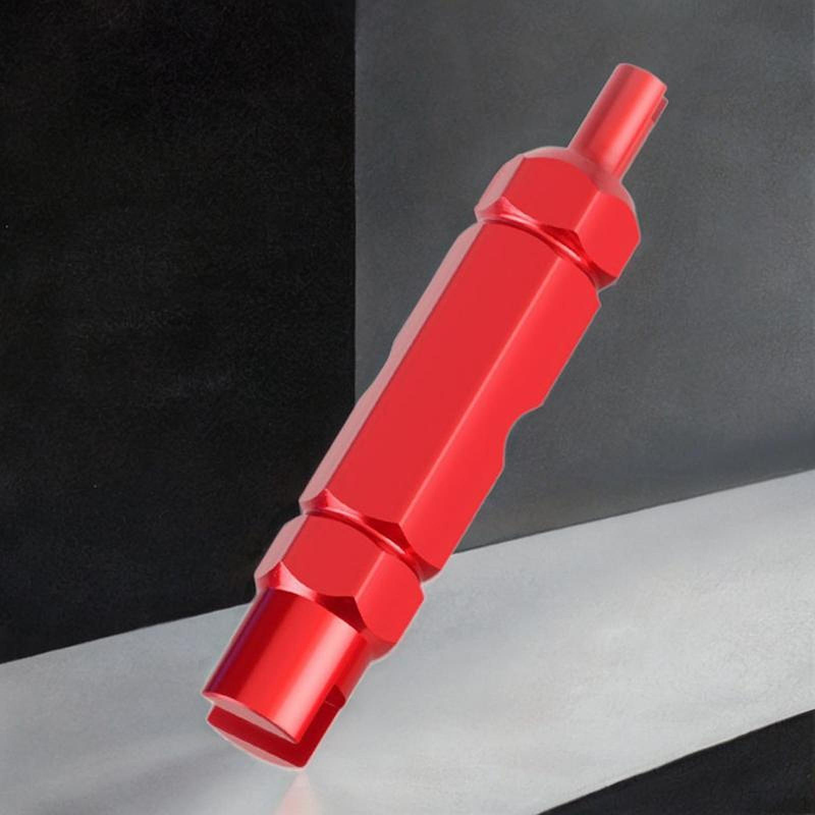 

Комплект для снятия сердечника велосипедного клапана для всех велосипедов красный