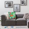 Tropical Parrot Palm Pillow Cover  Square Cushion Cover Fashion Pillow Case For Living Room Bed Chair
