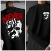 KEEP FIGHTING NEVER GIVE UP Casual Streetwear Men T Shirt Cotton Tee Women Oversized Loose Summer O-Neck Fitness Lovers Gifts