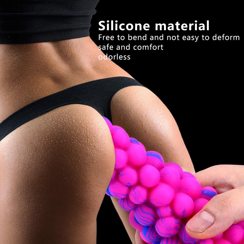 W kształcie stożka Sex Butt Plug Sex Toy Kształt winogron Dildo Anal Plug dla kobiety Włóż pochwę