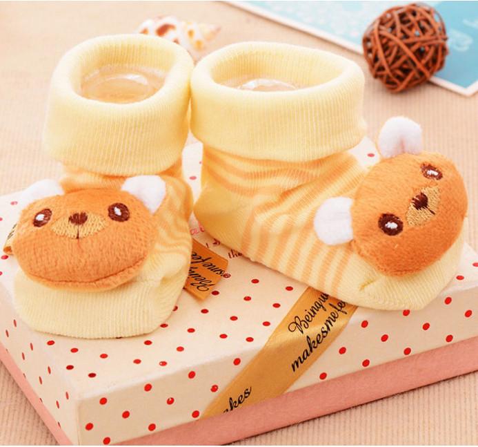 

Lindo Unisex Calcetines Bebé Niños Antideslizante Zapatos Deslizador 012 Meses