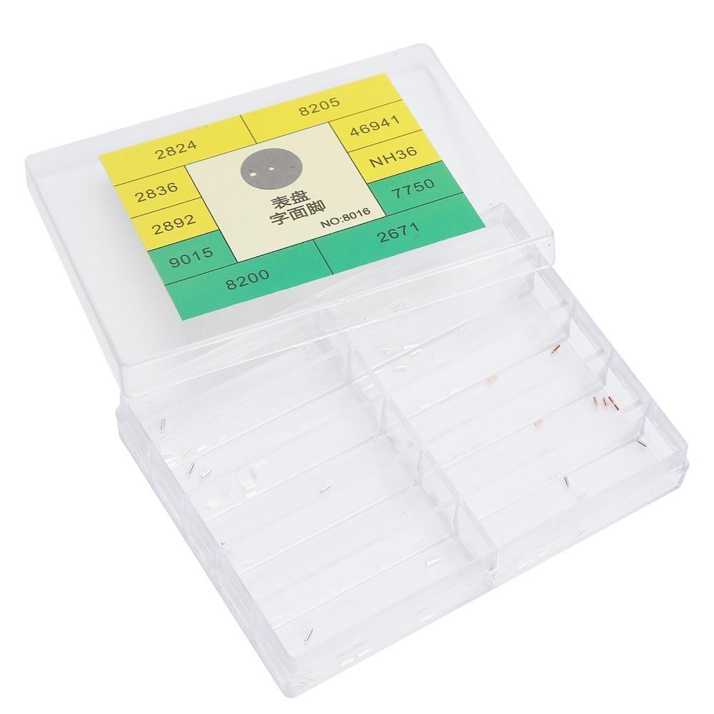 Assortment Kit Dial Feet Multiple Sizes Watch Repair Parts Replacement Parts Watchmaker Tools