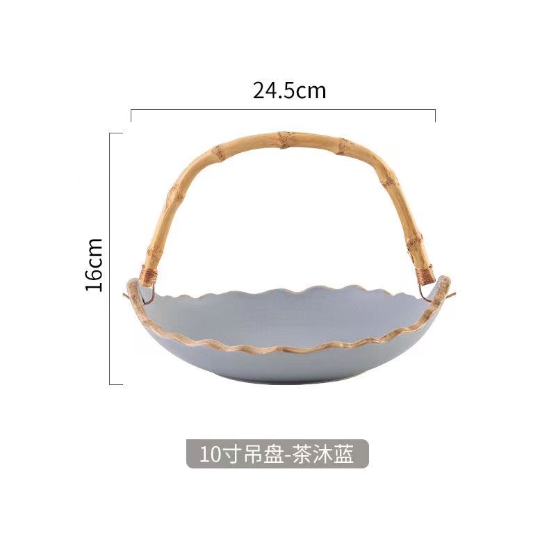 Japońska Nieregularna Sztuka Taca na Przekąski Restauracja Gospodarstwo Domowe Spotkanie Talerz Obiadowy Zastawa Stołowa Talerz na Sałatkę Deserowy Retro Talerz na Owoce