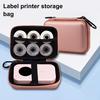 Carrying Case Label Maker Machine Organizer Large Capacity Zipper Closure Shockproof Portable Label Printer Storage Holder